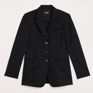 LOFT Women's Elegant Black 4 Button Blazer Size 6P